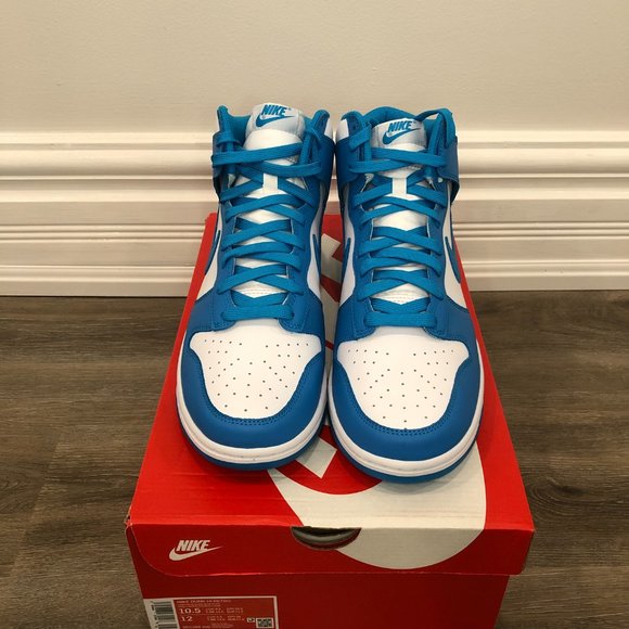 Nike Dunk High Retro Laser Blue - Picture 3 of 7